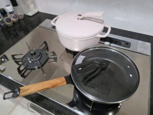 愛用品のOPとフライパン