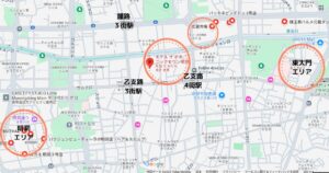 ホテル周辺地図